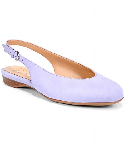 Primo Slingback Flats Purple $51.25 Shoes