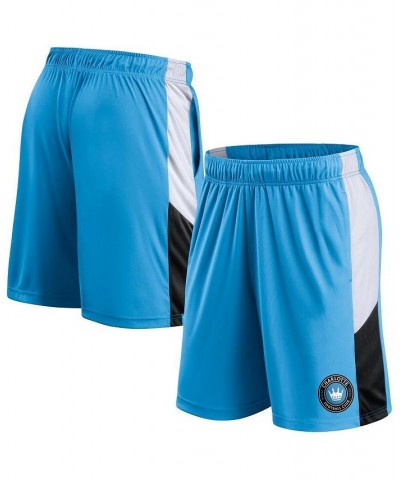 Men's Branded Blue Charlotte FC Prep Squad Shorts $25.64 Shorts