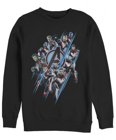 Marvel Men's Avengers Endgame Group Suit Up, Crewneck Fleece Black $31.34 Sweatshirt