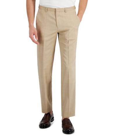 Hugo Boss Men's Modern-Fit Solid Suit Pants Tan/Beige $42.72 Suits