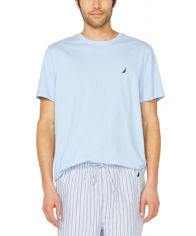 Men's Knit Pajama T-Shirt Noon Blue $12.50 Pajama