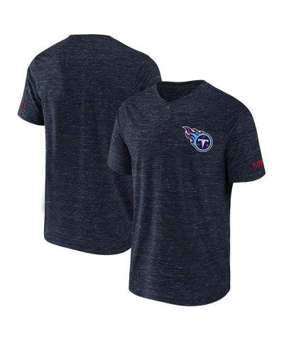 Men's NFL x Darius Rucker Collection by Navy Tennessee Titans Slub Henley T-shirt $25.51 T-Shirts
