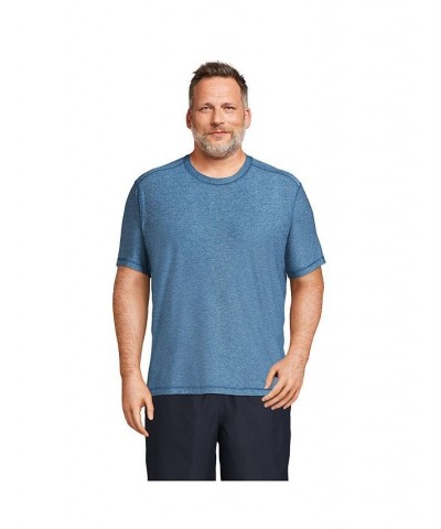 Men's Big and Tall SPF Short Sleeve Tee PD01 $27.97 Swimsuits
