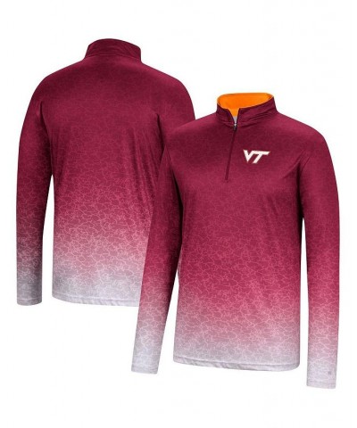 Men's Maroon Virginia Tech Hokies Walter Quarter-Zip Windshirt $28.59 Shirts