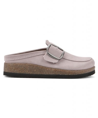 Women's Bueno Slip-On Clogs Purple $45.39 Shoes