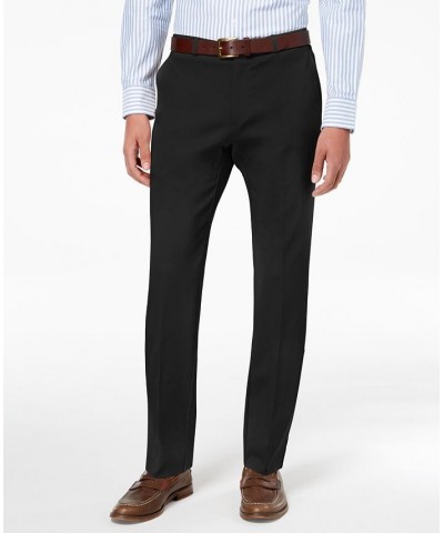 Men's Navy Weave Modern Fit Blazer & TH Flex Stretch Comfort Solid Performance Pants PD02 $42.24 Blazers