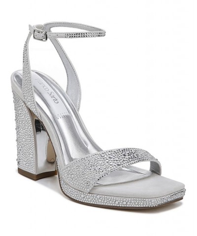 Daffy Dress Sandals Silver $62.00 Shoes