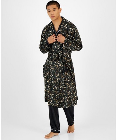 I.N.C. International Concepts Men's Floral-Print Robe $16.12 Pajama